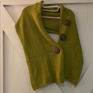 Handmade Moss Green Wrap/Shawl